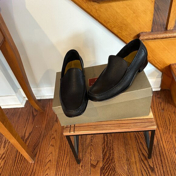 Cole Haan Men\'s Black Leather Loafers Size 10.5 W/Box Lauderdale Venitian main image 8